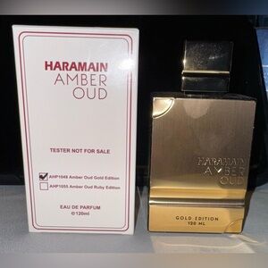 Haramain Amber Oud Gold Edition Perfume For Mens NEW (TESTER BOX)
